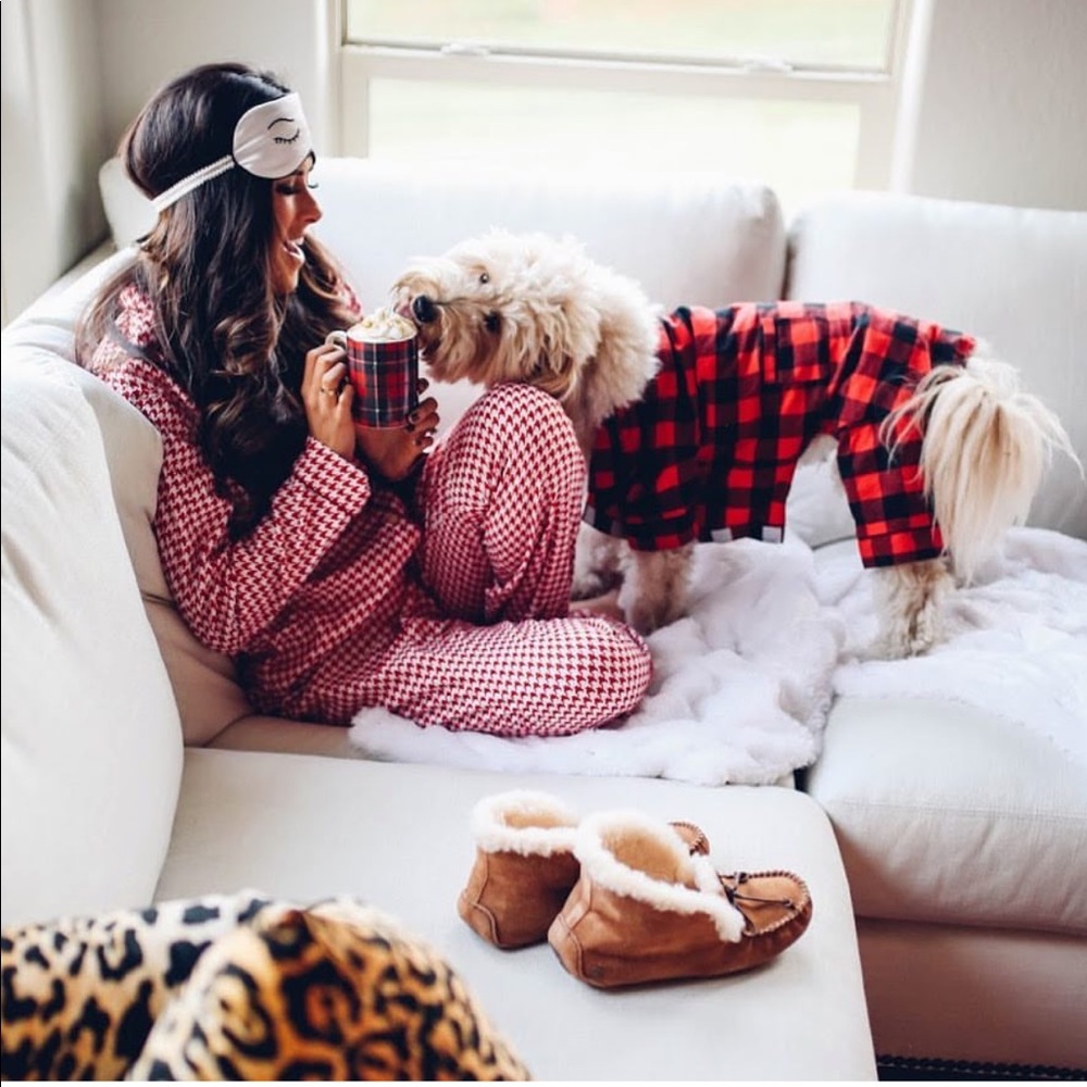 Ugg houndstooth pajama set